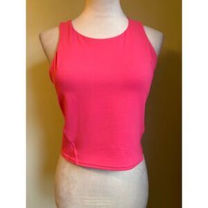 Lululemon pink Racerback Athletic Tank Top 10 Wunder Train yoga work out